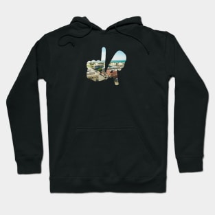 Medium LA Hands, Venice Hoodie